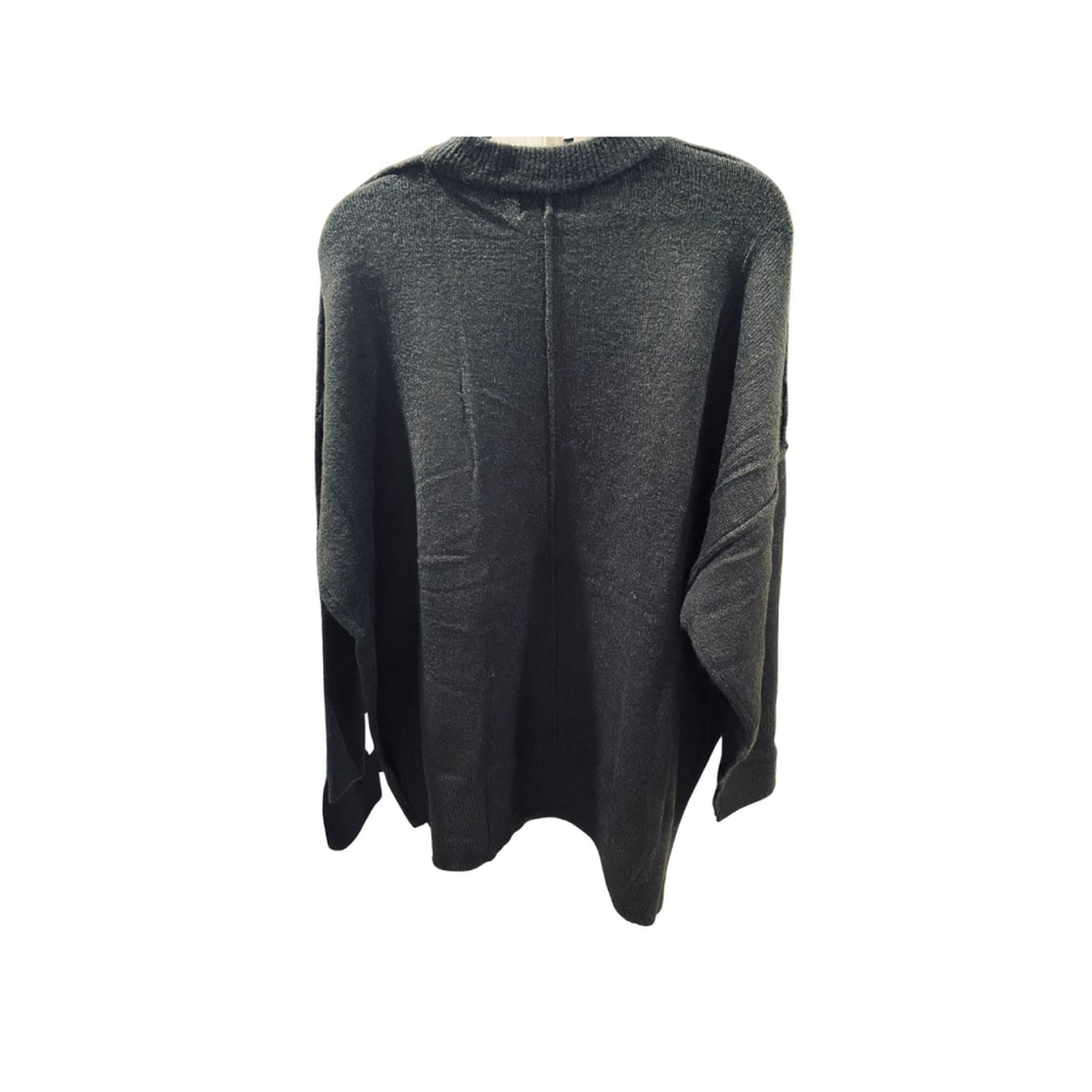 Zenana Oversized Sweater with Pocket and Exposed Seams - Various (NWT) - Picture 6 of 7